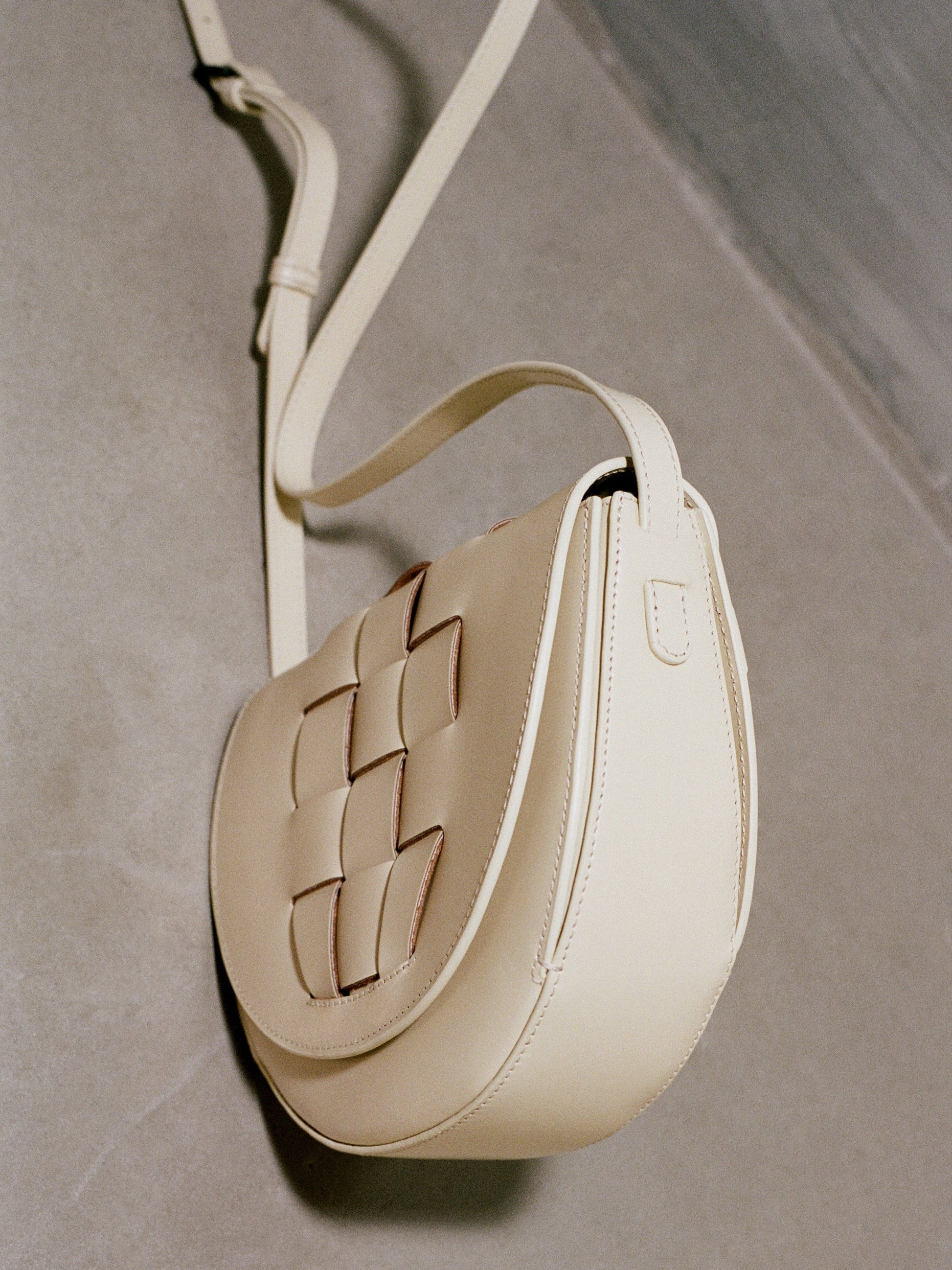SINIA - Satchel Interwoven Front Detail Bag - Hereu Women|Men