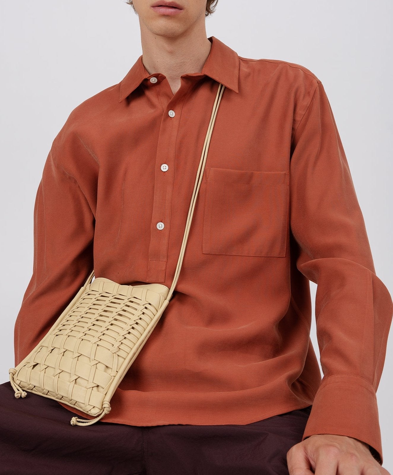 TRENA - Flat Square Crossbody Bag - Hereu Women|Men