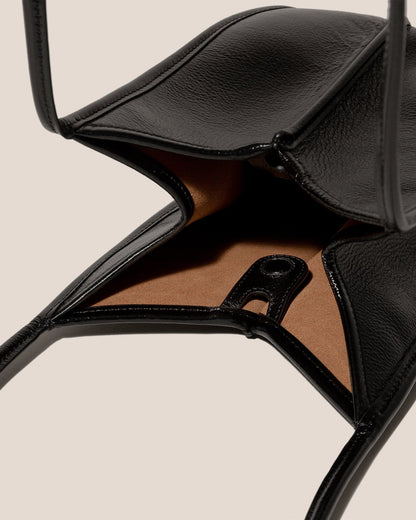 CALELLA BUCKET LEATHER - Leather-trimmed Shoulder Bag - Hereu Women