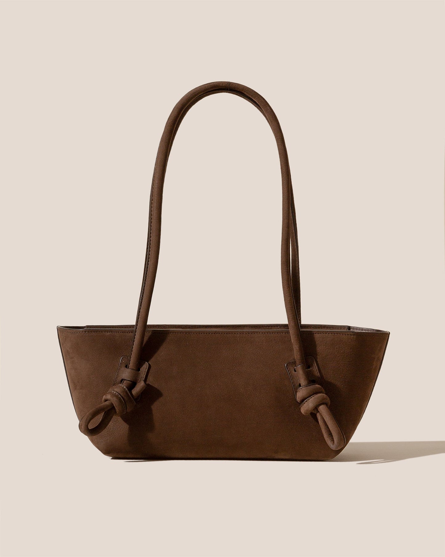 FLECA NUBUCK - Knotted-handle Shoulder Bag - Hereu Women