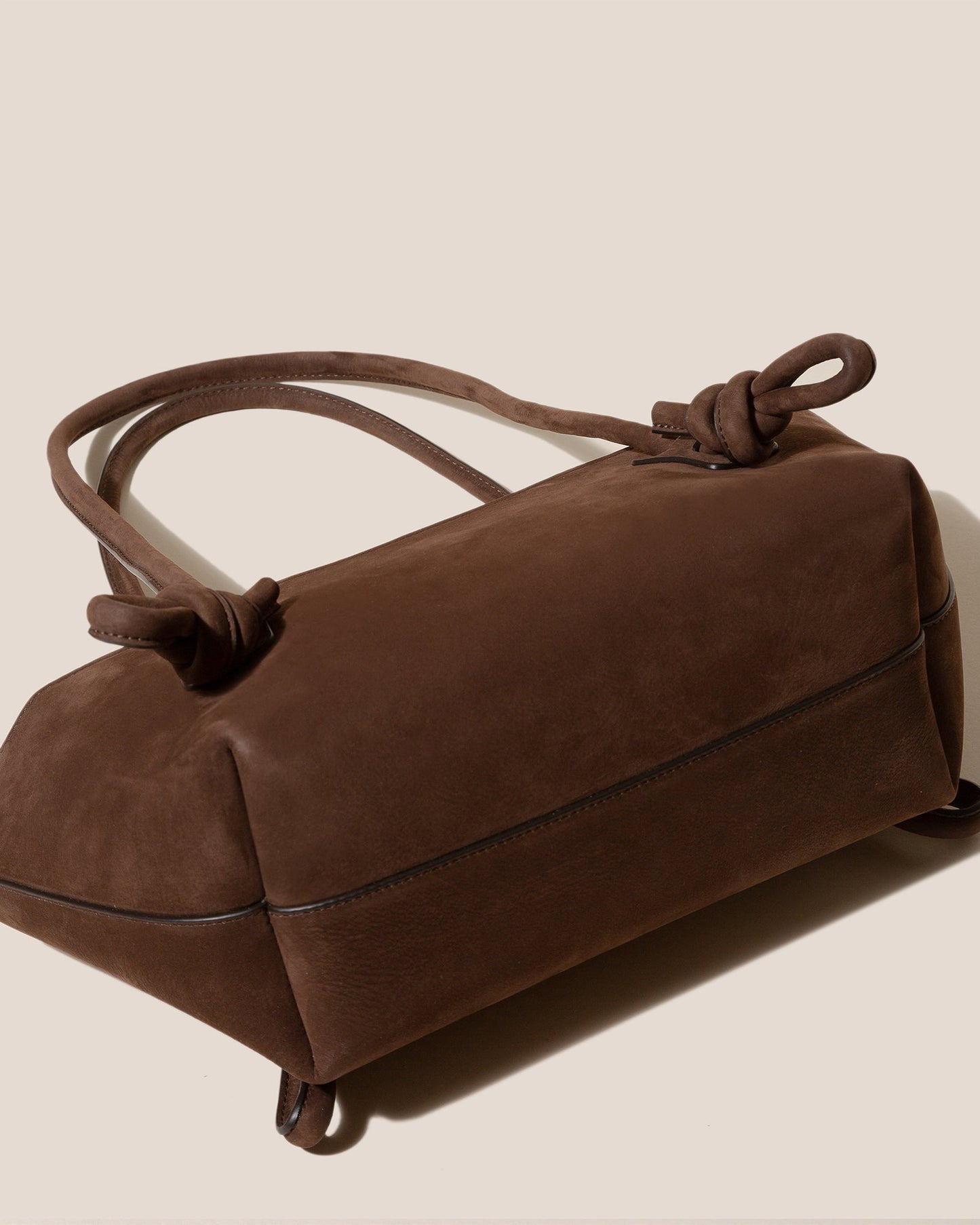 FLECA NUBUCK - Knotted-handle Shoulder Bag - Hereu Women