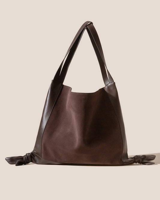 CADOR SUEDE - Slouchy Shoulder Bag - Hereu Women