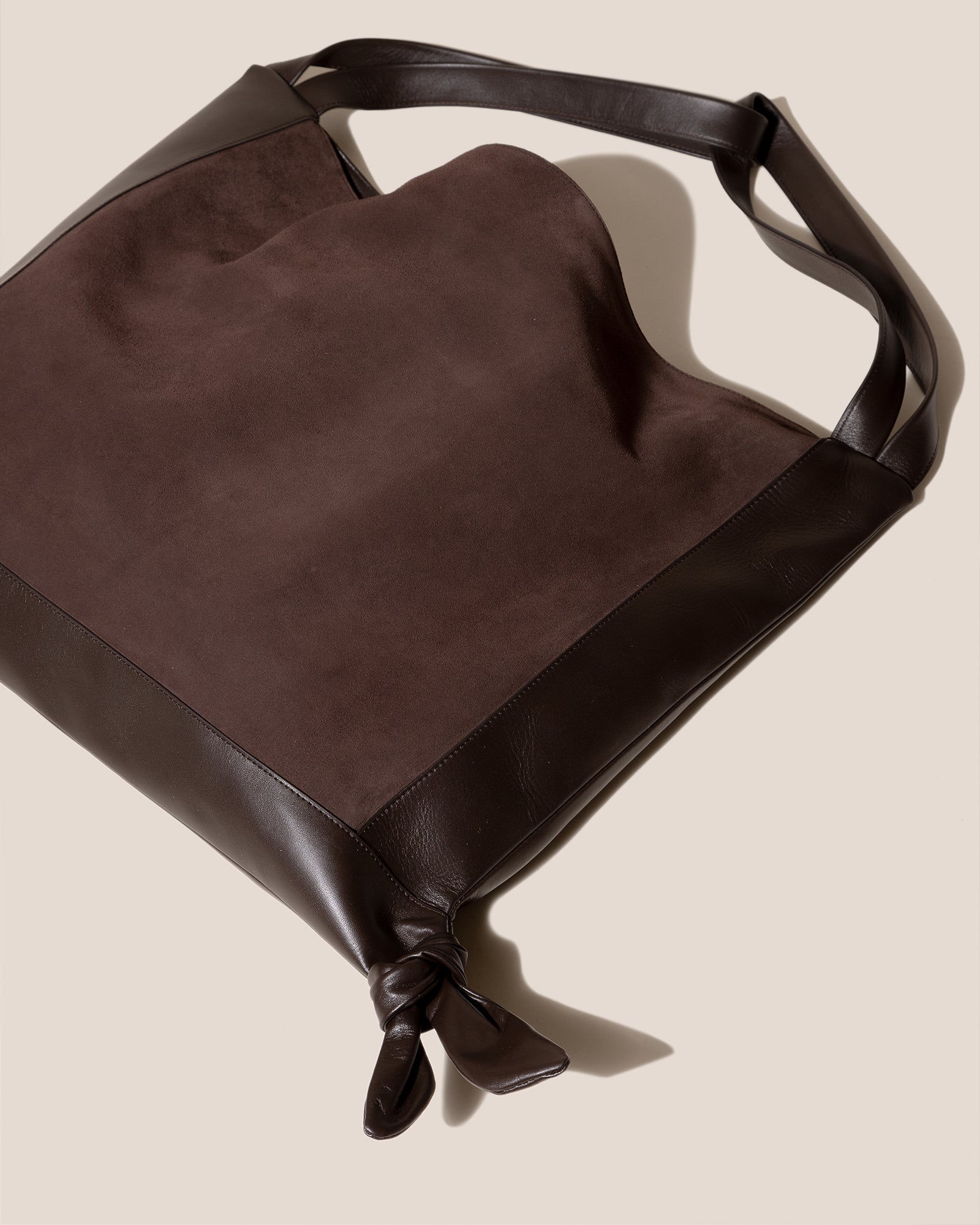 CADOR SUEDE - Slouchy Shoulder Bag - Hereu Women
