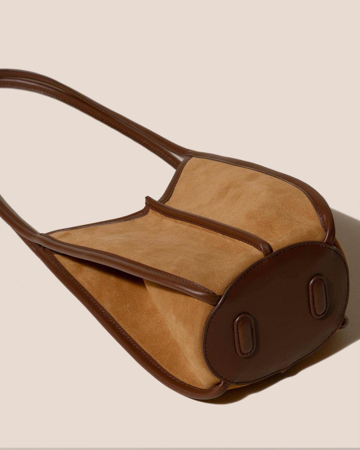 CALELLA BUCKET SUEDE - Leather-trimmed Shoulder Bag - Hereu Women