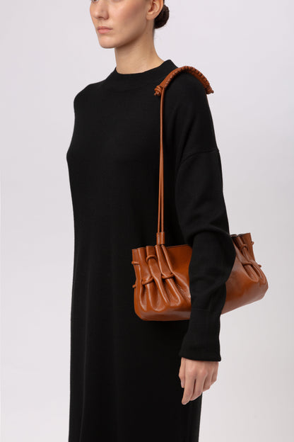 ARTA - Pleated Shoulder Bag - Hereu Women