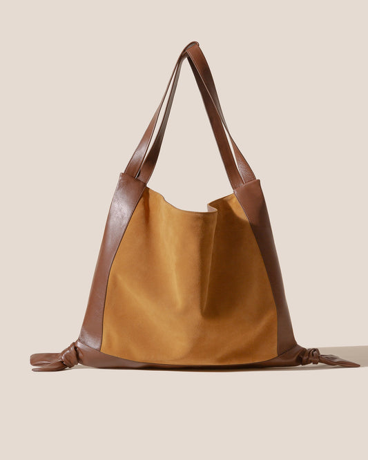 CADOR SUEDE - Slouchy Shoulder Bag - Hereu Women