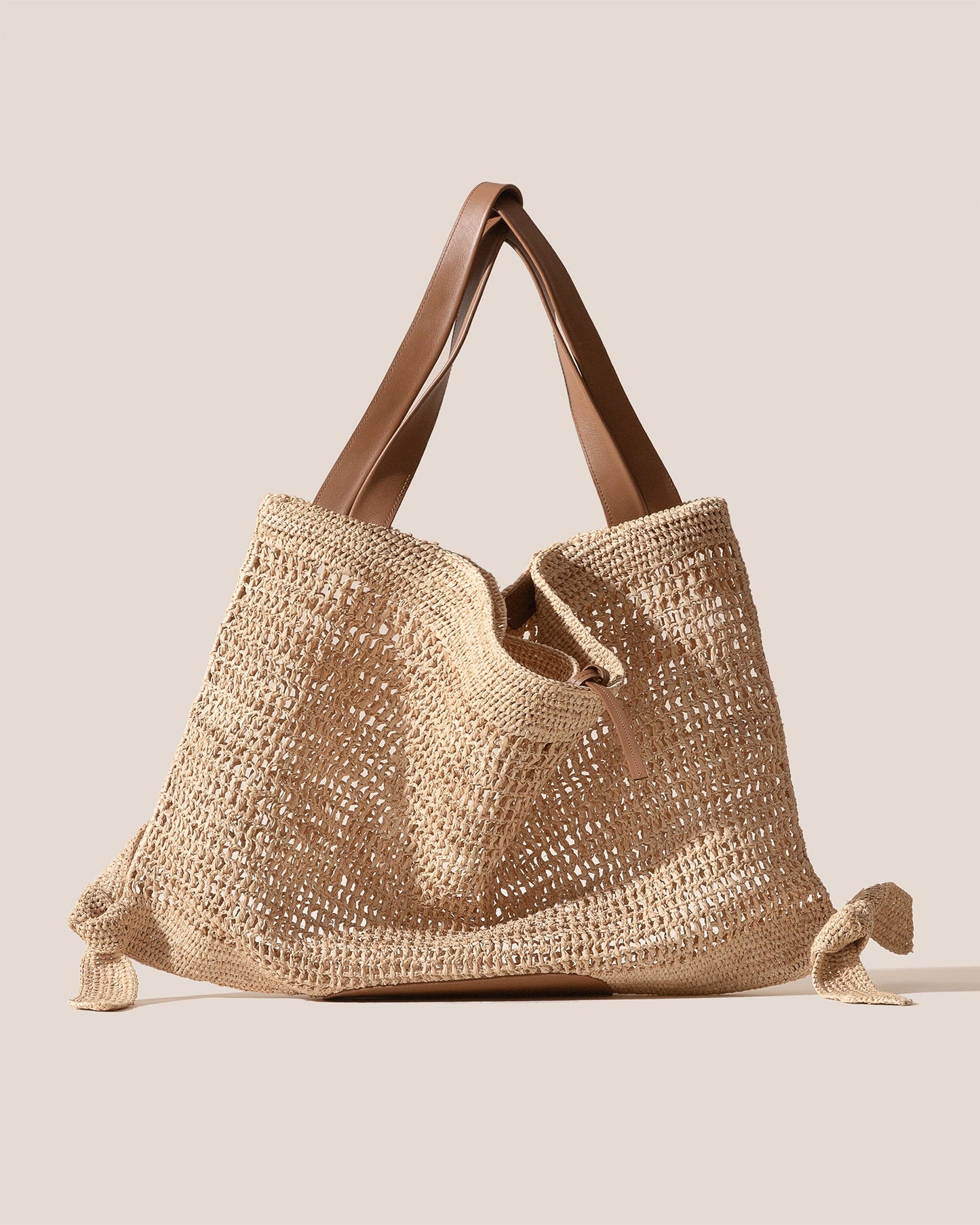 CADOR RAFFIA MESH - Slouchy Shoulder Bag - Hereu Women