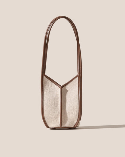 CALELLA BUCKET CANVAS - Leather-trimmed Shoulder Bag - Hereu Women