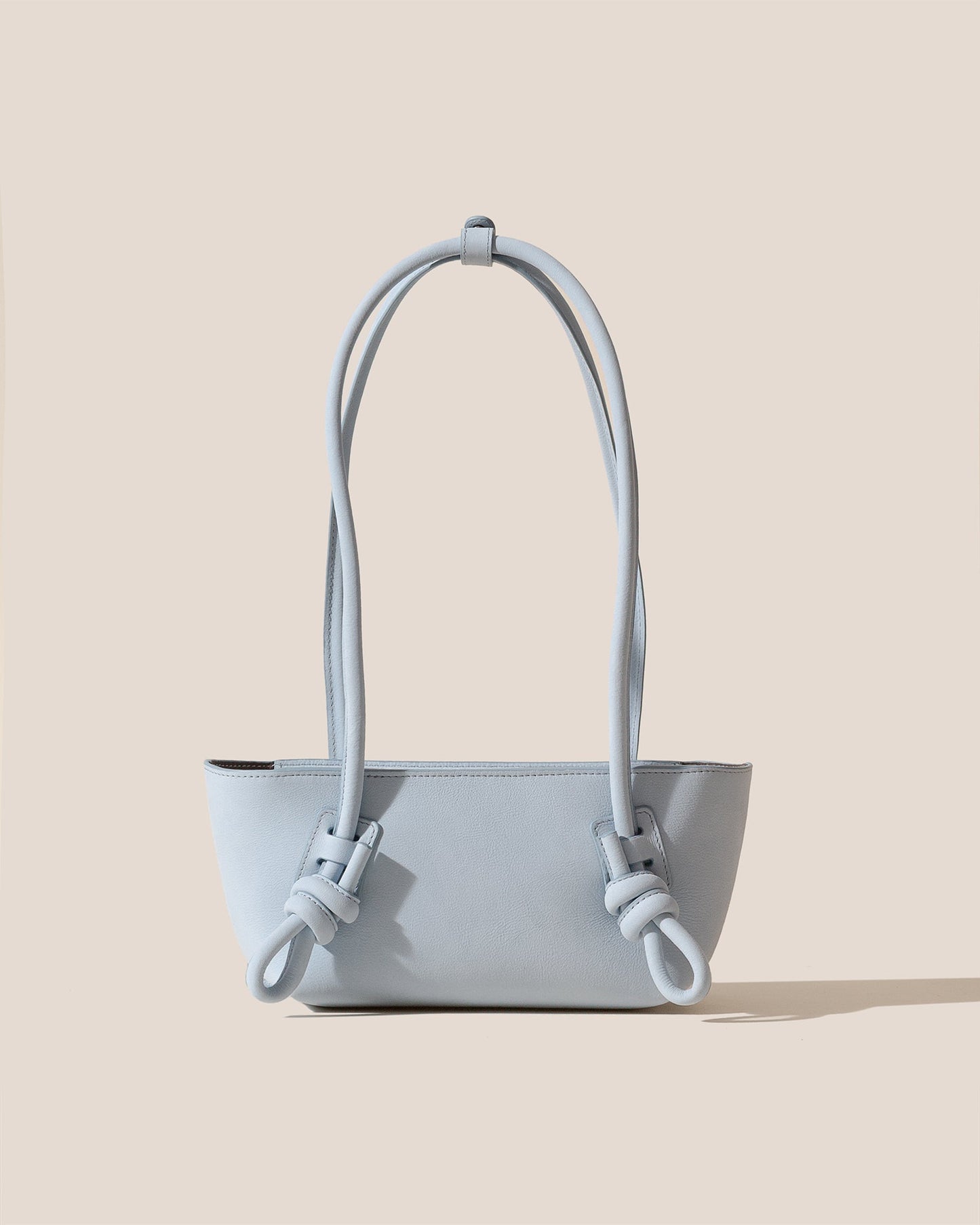 FLECA MINI SHOULDER NUBUCK - Knotted-handle Shoulder Bag - Hereu Women