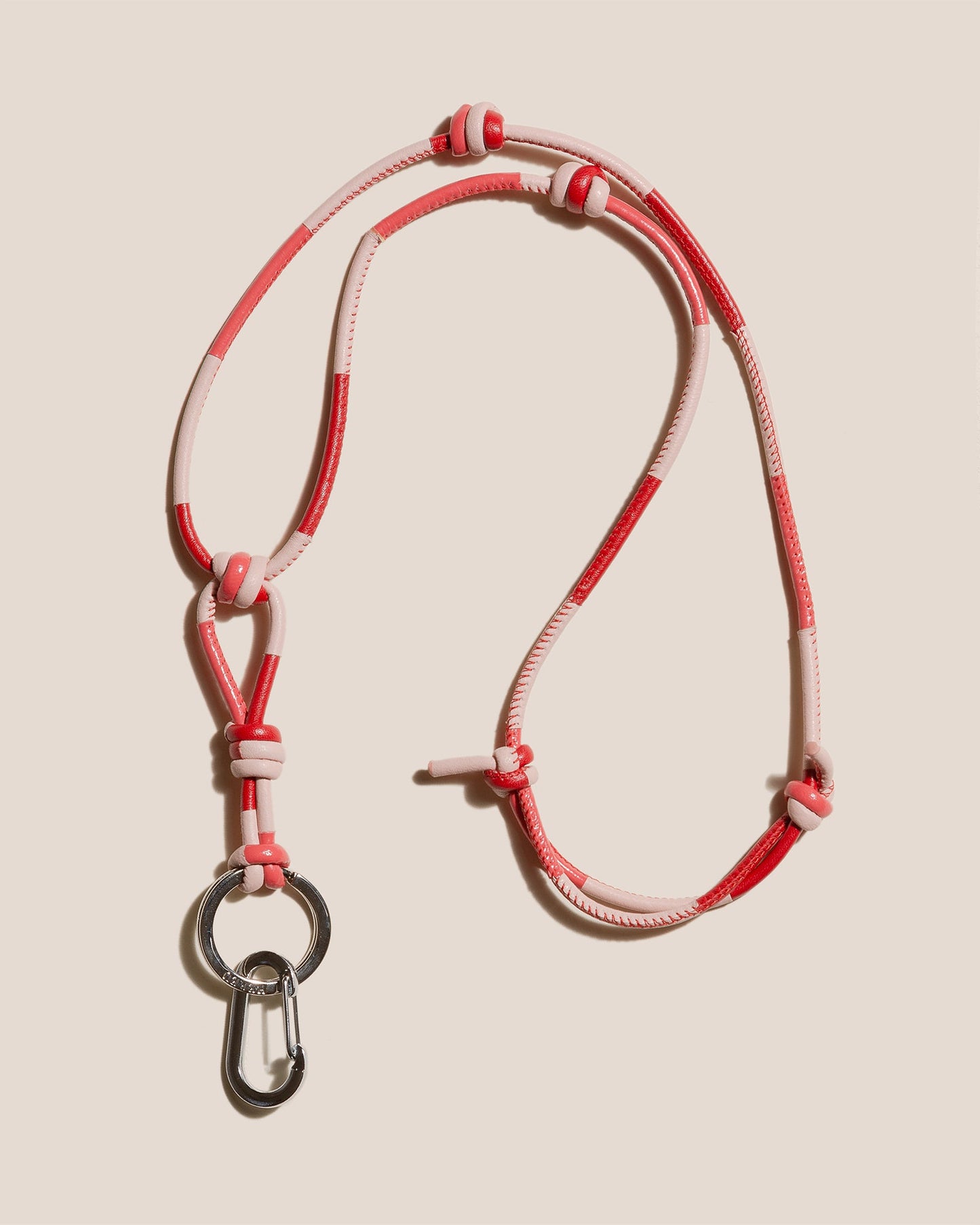 GERANI KEYCHAIN - Hand-Knotted Patchwork Keychain - Hereu Women