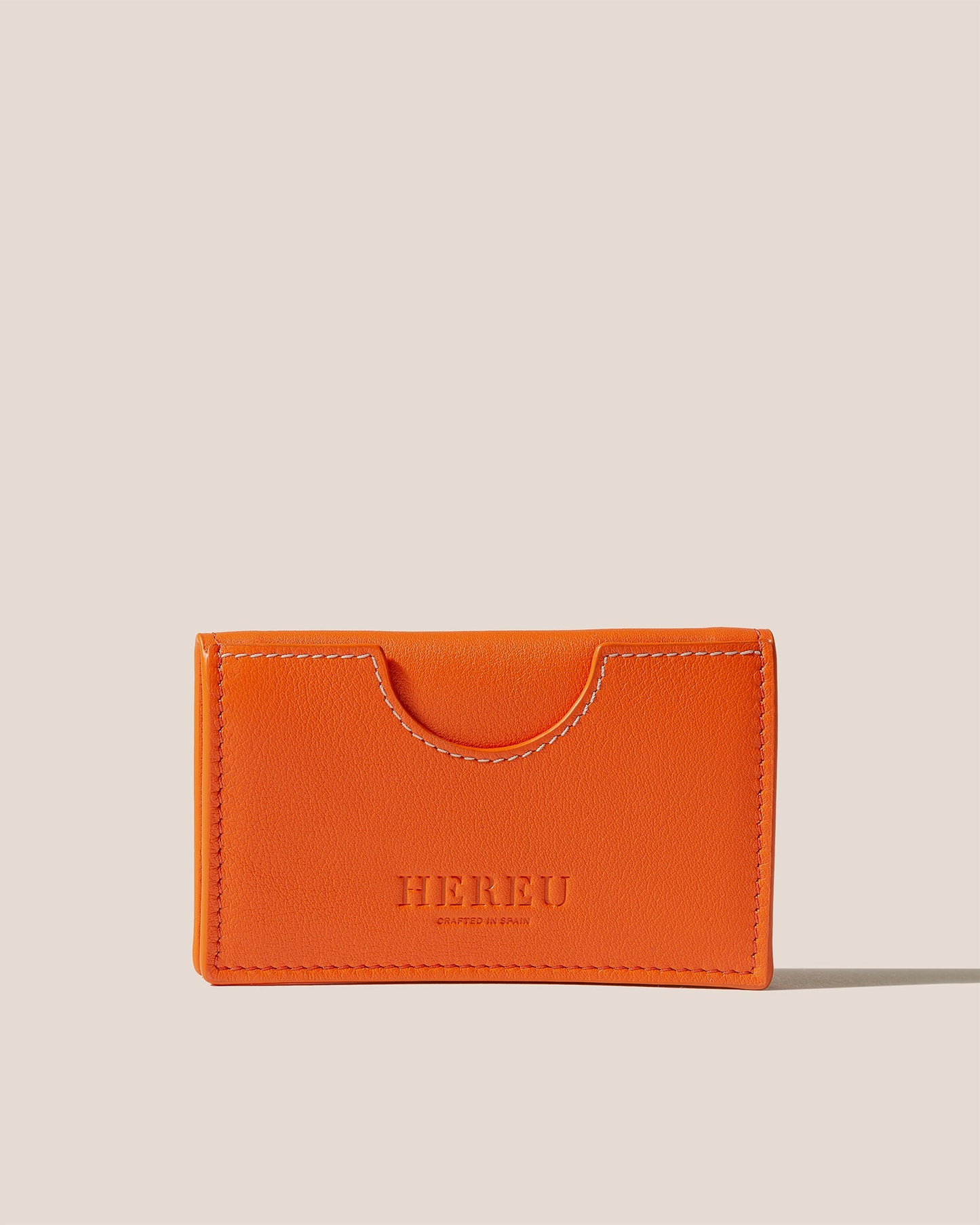 RODONA - Foldable Leather Card Holder - Hereu Women