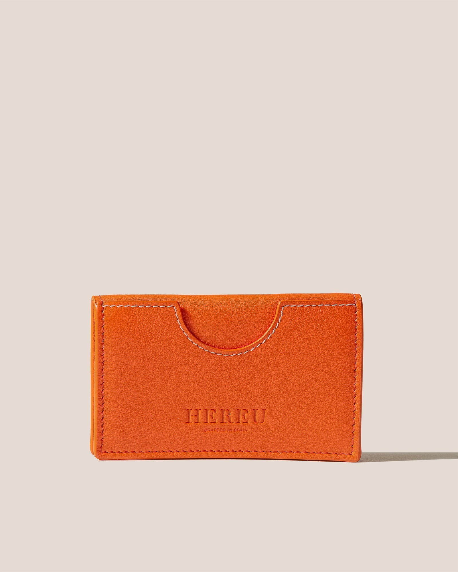 RODONA - Foldable Leather Card Holder - Hereu Women