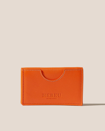 RODONA - Foldable Leather Card Holder - Hereu Women