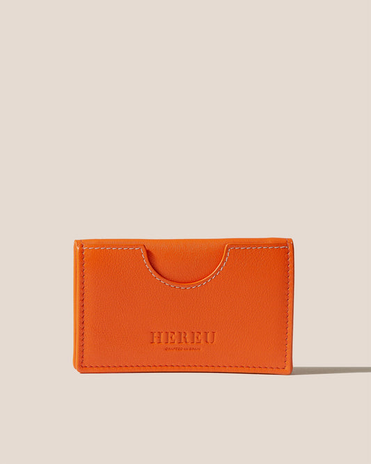 RODONA - Foldable Leather Card Holder - Hereu Women