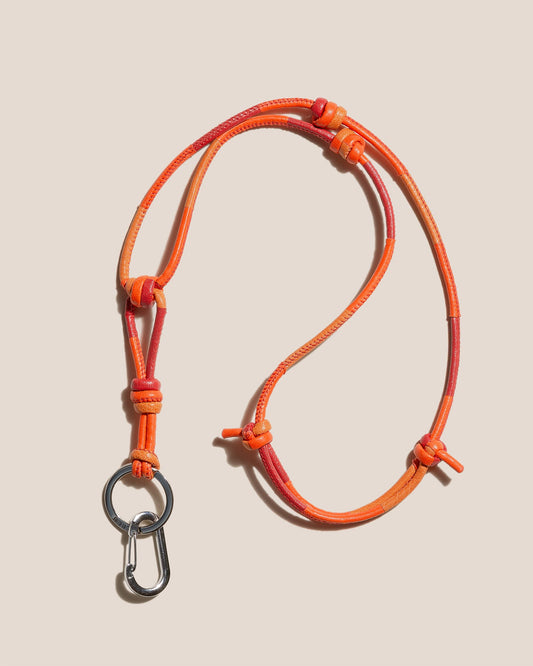 TARONGER KEYCHAIN - Hand-Knotted Patchwork Keychain - Hereu Women