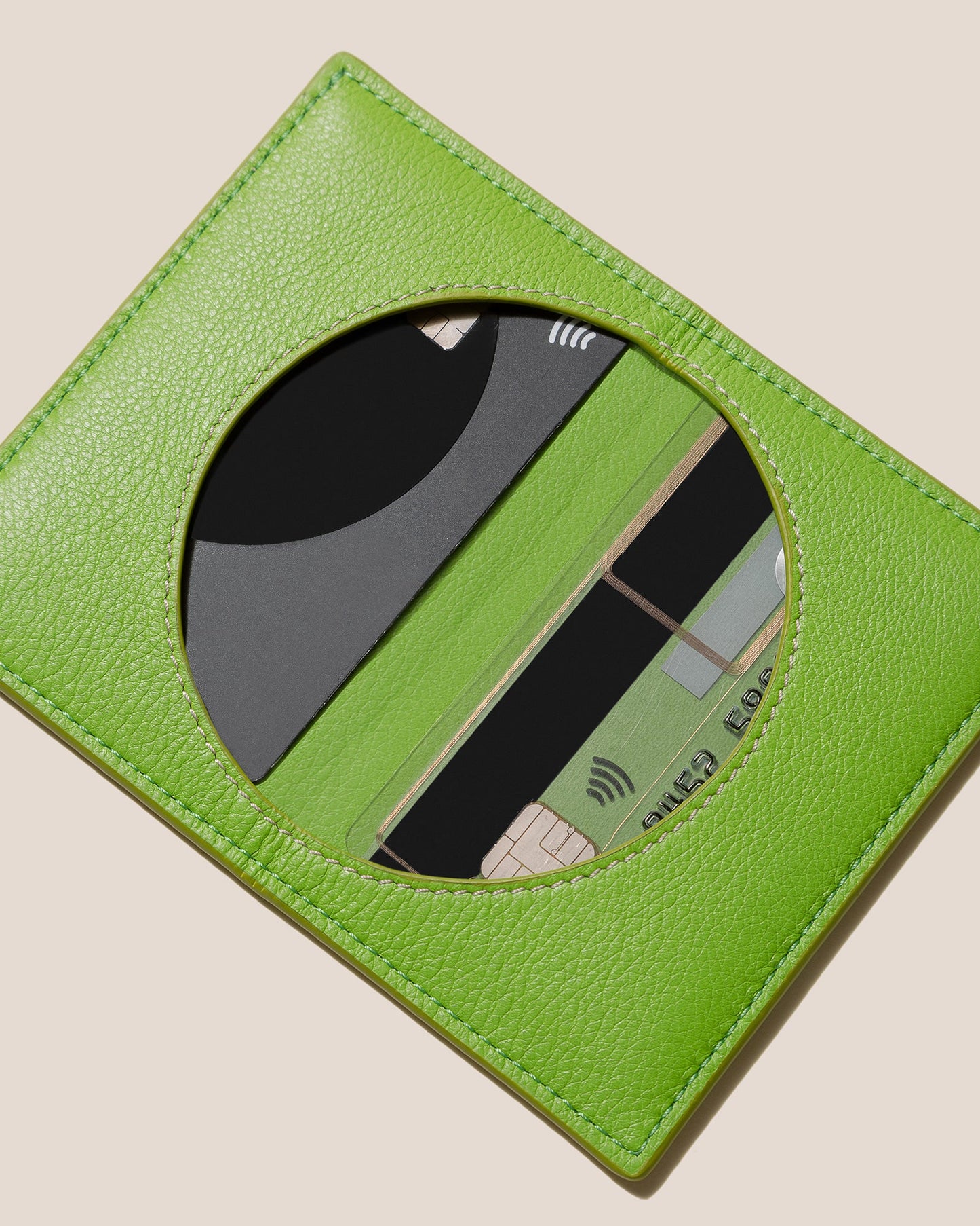 RODONA - Foldable Leather Card Holder - Hereu Women