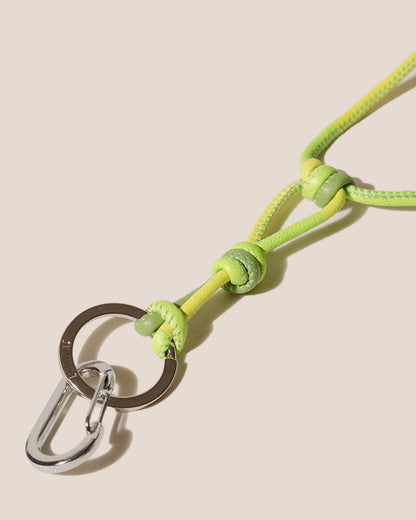 LLIMA KEYCHAIN - Hand-Knotted Patchwork Keychain - Hereu Women