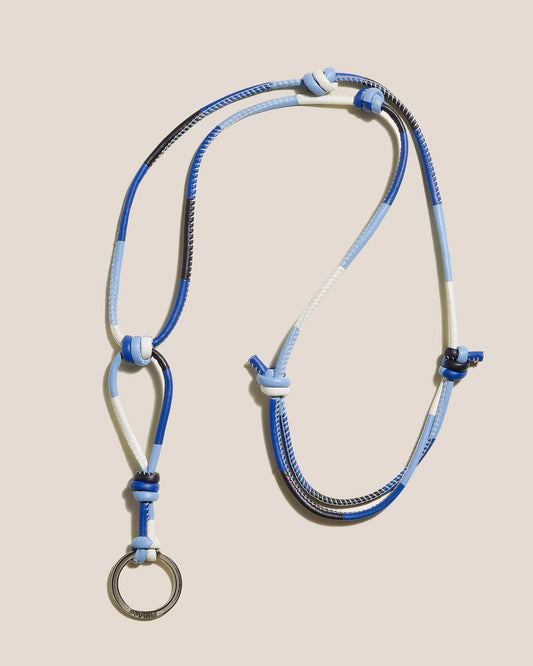 MAR KEYCHAIN - Hand-Knotted Patchwork Keychain - Hereu Women