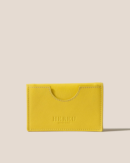 RODONA - Foldable Leather Card Holder - Hereu Women