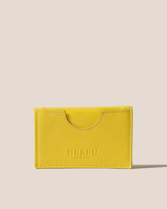 RODONA - Foldable Leather Card Holder - Hereu Women