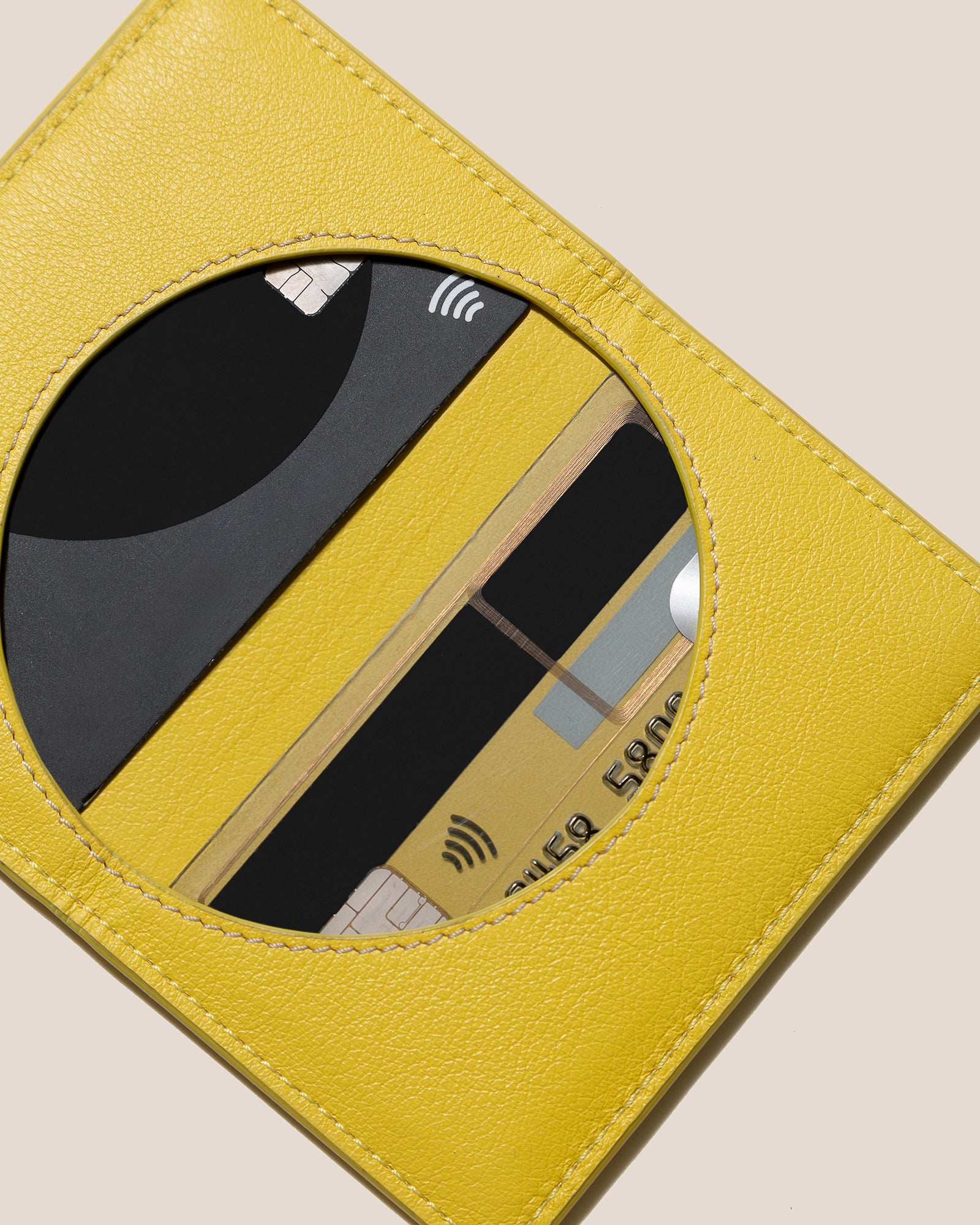 RODONA - Foldable Leather Card Holder - Hereu Women