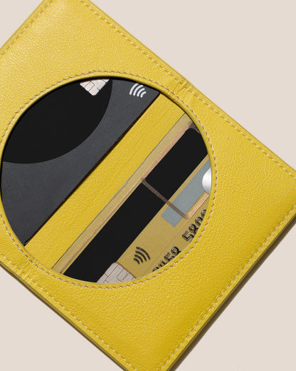 RODONA - Foldable Leather Card Holder - Hereu Women