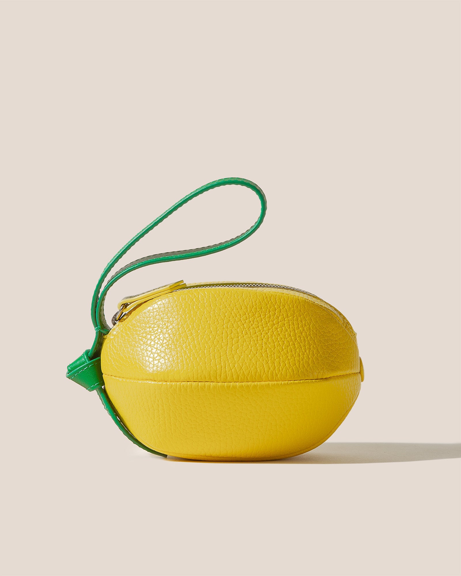 LLIMONA PURSE - Lemon-Shaped Leather Coin Purse - Hereu Women