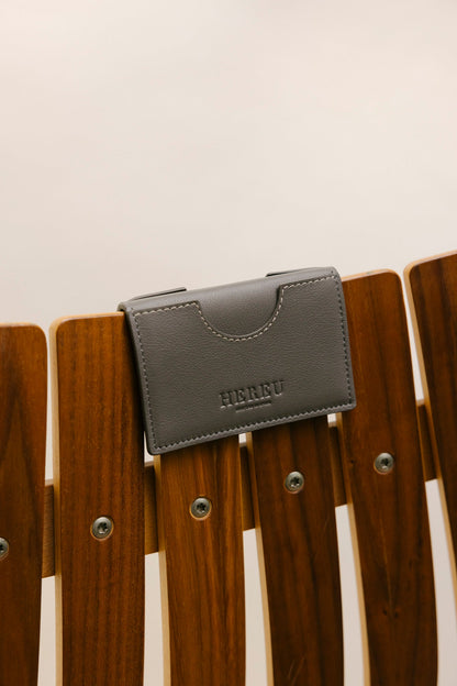 RODONA - Foldable Leather Card Holder - Hereu Women
