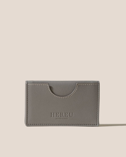 RODONA - Foldable Leather Card Holder - Hereu Women