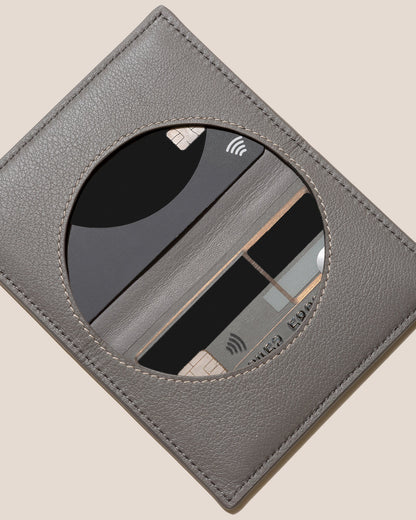 RODONA - Foldable Leather Card Holder - Hereu Women