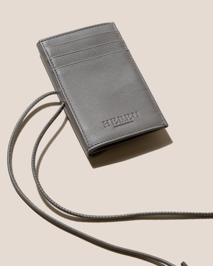 PENJAT - Leather Wallet with Strap - Hereu Women