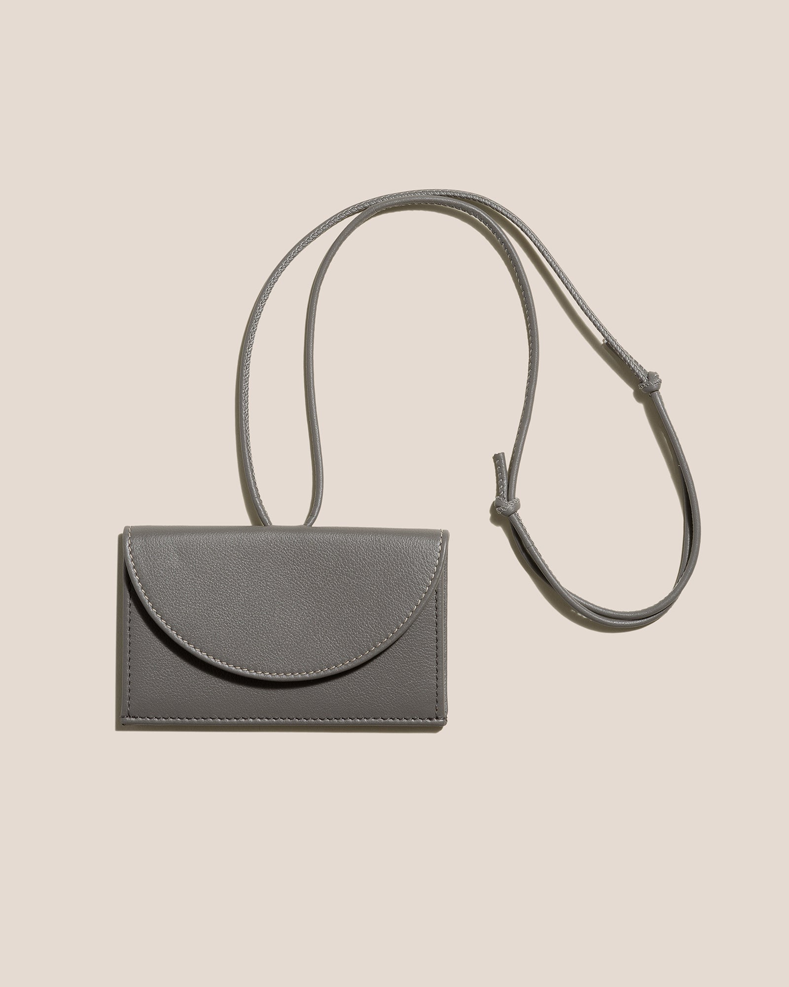 PENJAT - Leather Wallet with Strap - Hereu Women