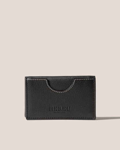 RODONA - Foldable Leather Card Holder - Hereu Women