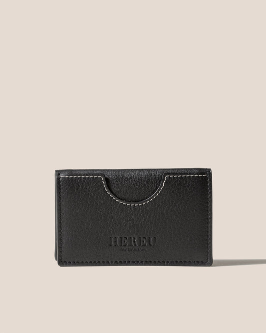 RODONA - Foldable Leather Card Holder - Hereu Women