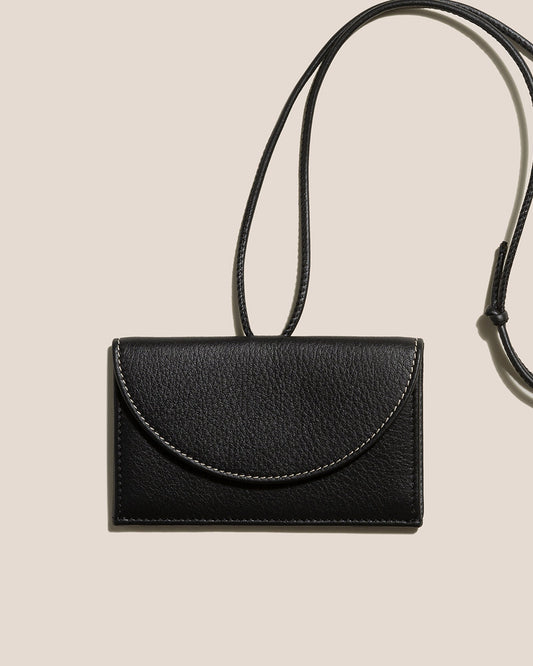 PENJAT - Leather Wallet with Strap - Hereu Women