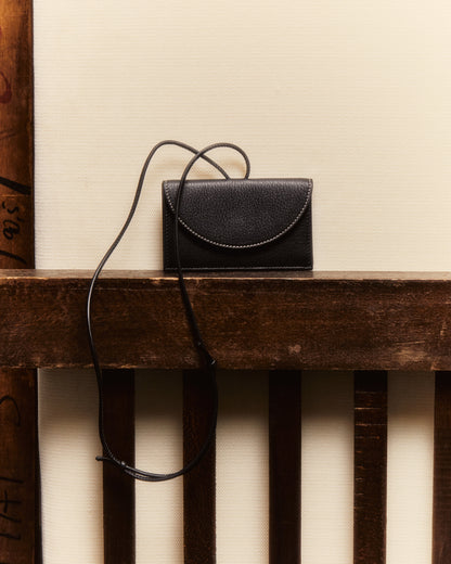 PENJAT - Leather Wallet with Strap - Hereu Women