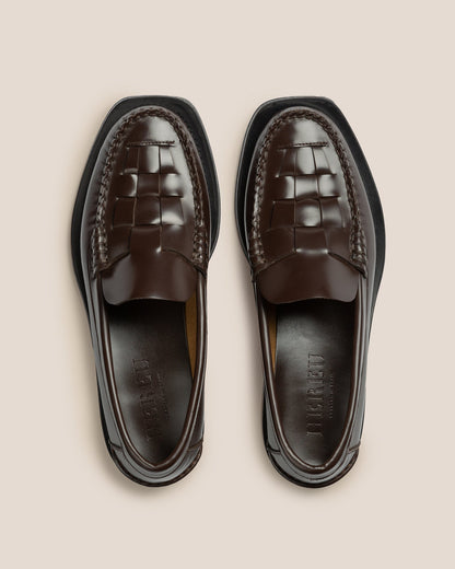 NOMBELA - Interwoven Detail Slip-On Loafer - Hereu Men