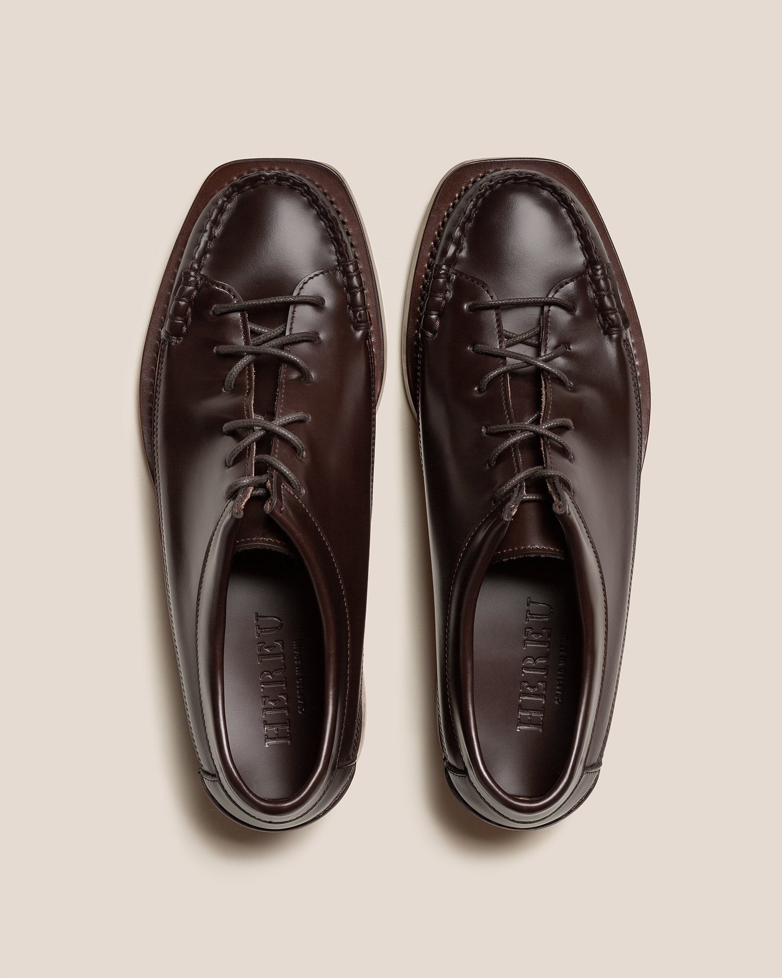 PRIEGO SQUARED - Lace-up Loafer - Hereu Men