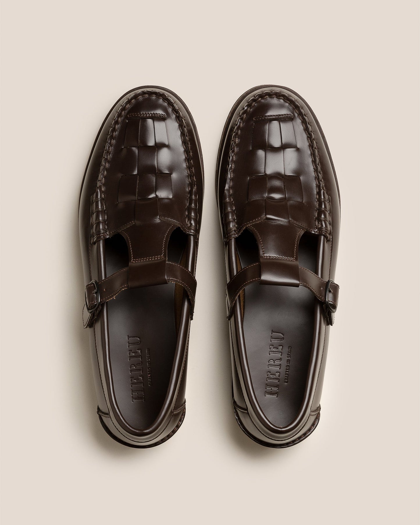 SOLLER - T-bar Moccasin - Hereu Men