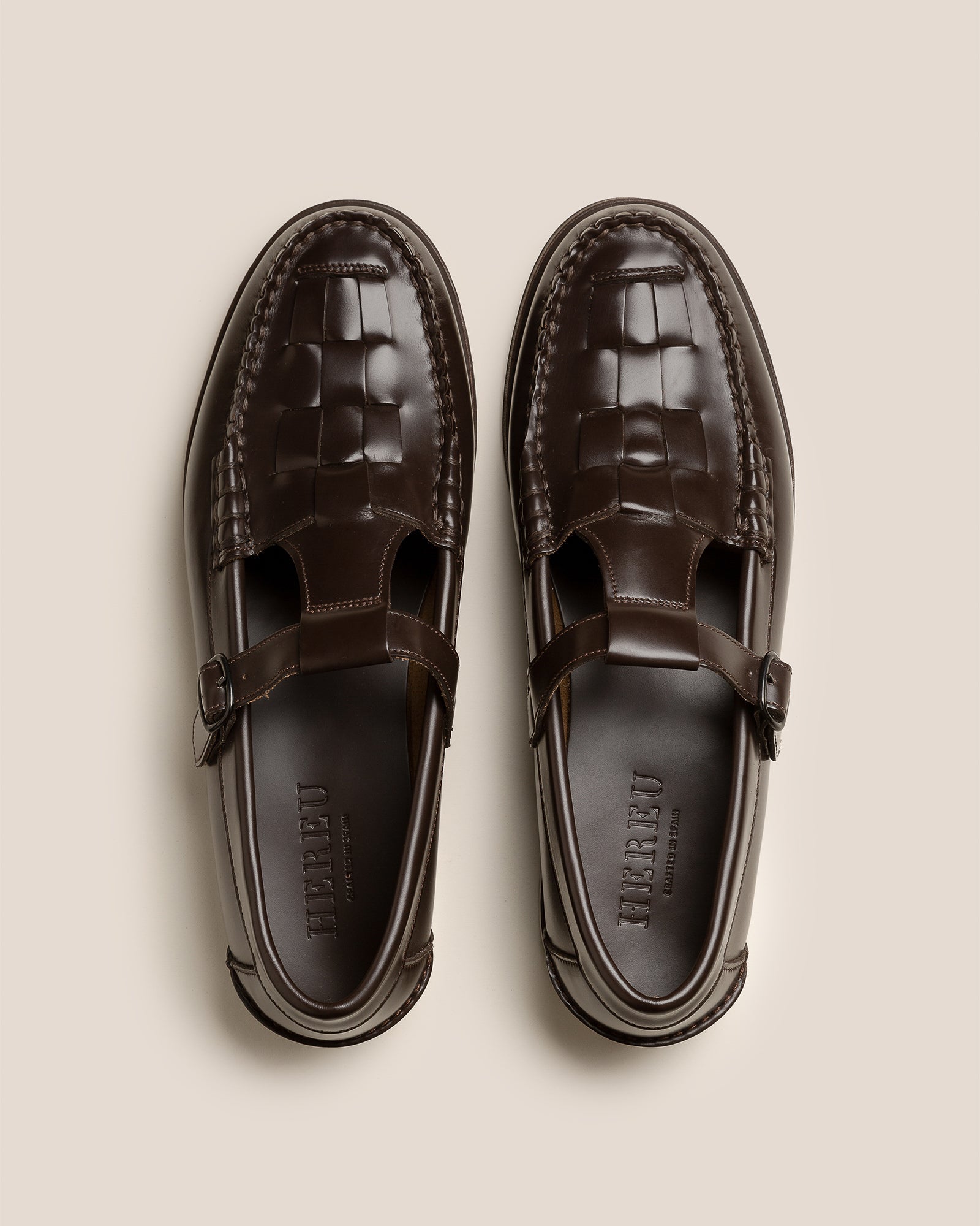 SOLLER - T-bar Moccasin - Hereu Men