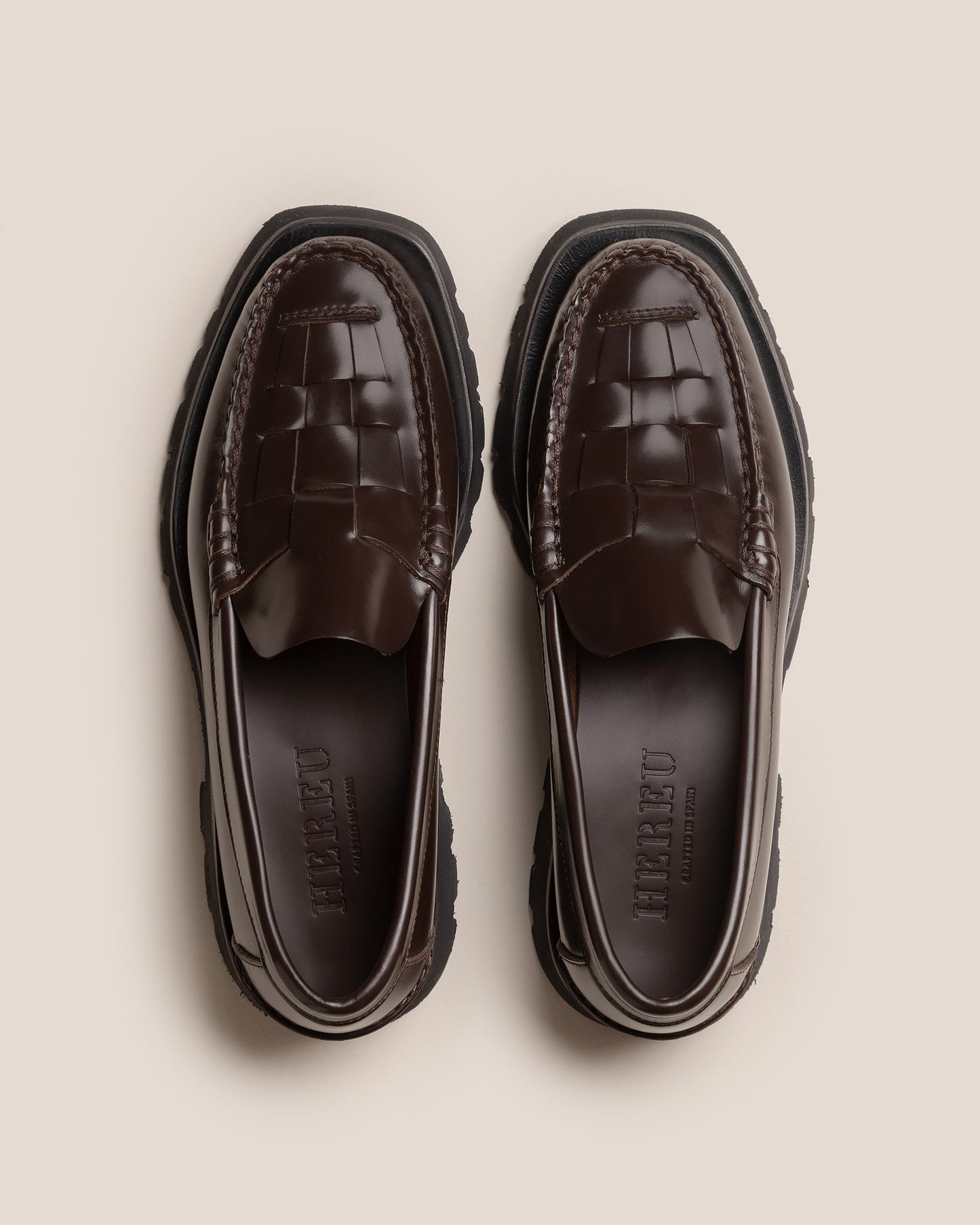 NOMBELA SPORT - Tread Sole Interwoven Detail Slip-On Loafer - Hereu Men