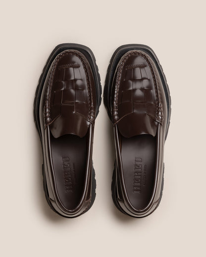 NOMBELA SPORT - Tread Sole Interwoven Detail Slip-On Loafer - Hereu Men
