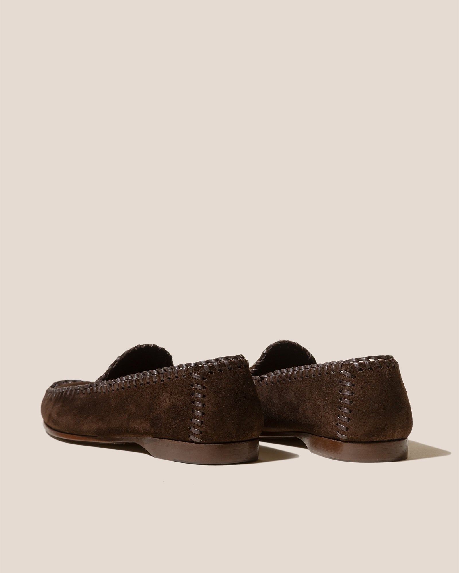 SASTRE SUEDE - Braided Seams Slip-on Loafer - Hereu Men