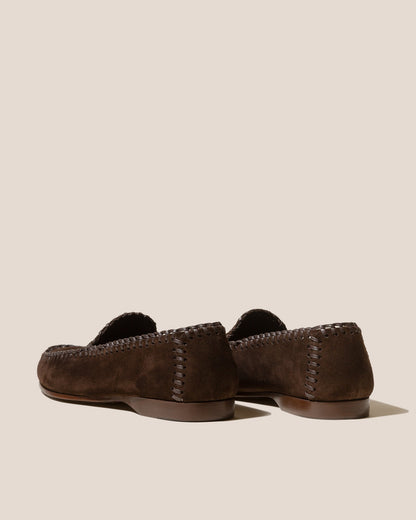 SASTRE SUEDE - Braided Seams Slip-on Loafer - Hereu Men