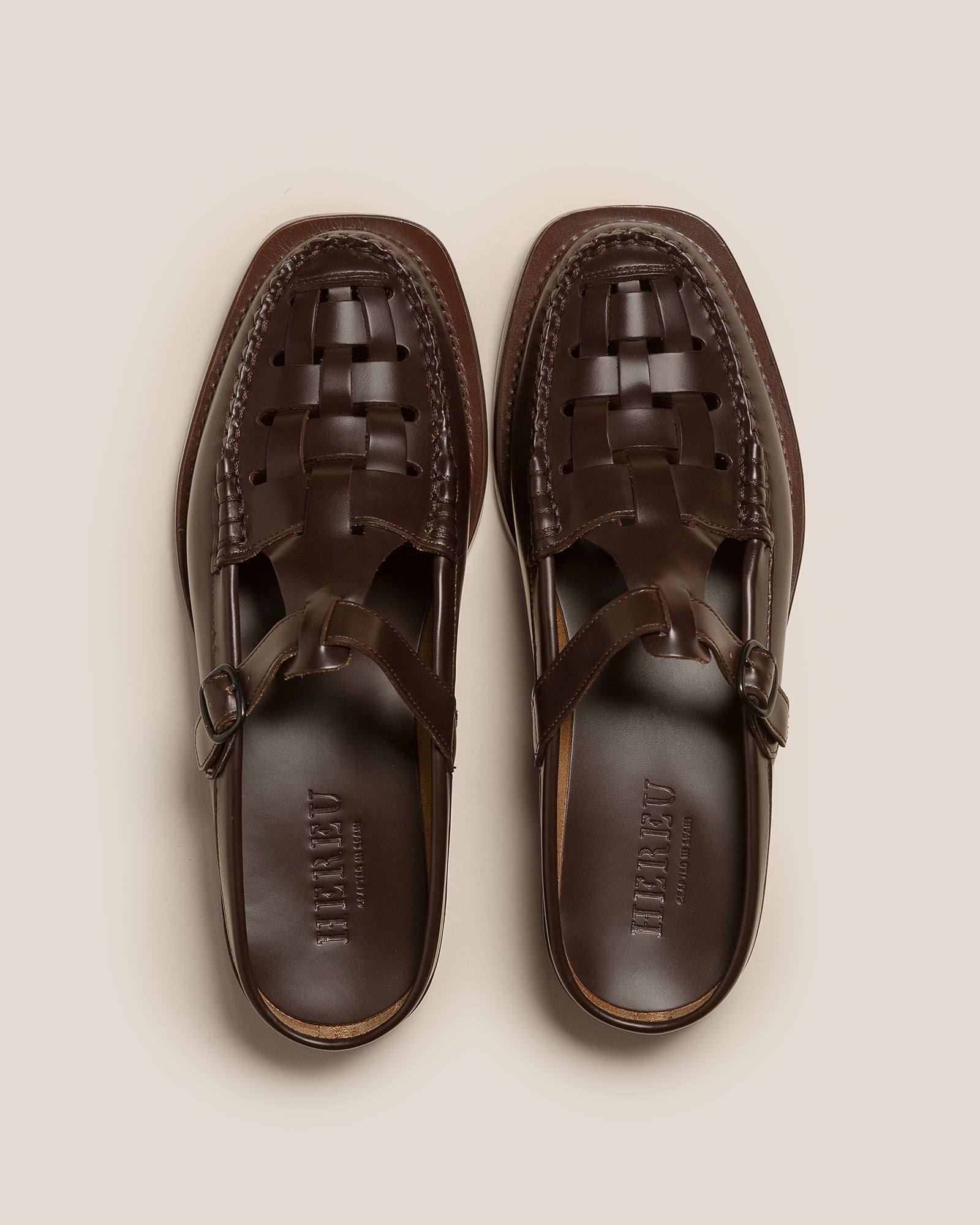 BONELL - Woven T-bar Mule Loafer - Hereu Men