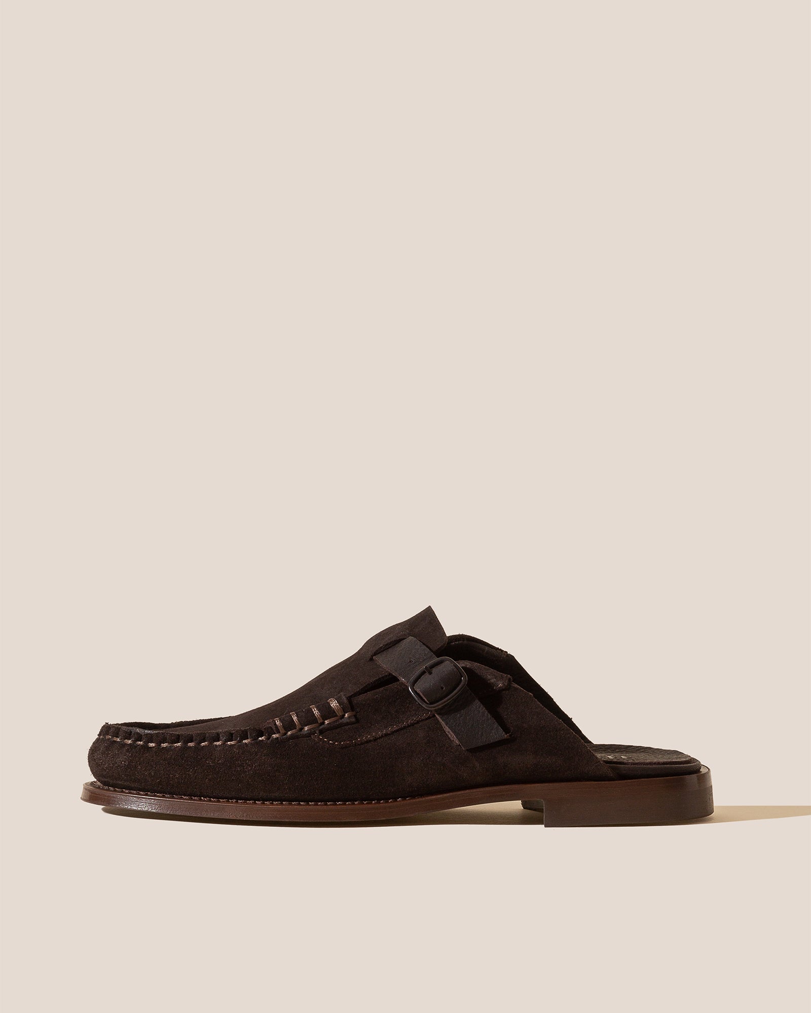 BARRACA - Buckle-strap Mule Loafer - Hereu Men