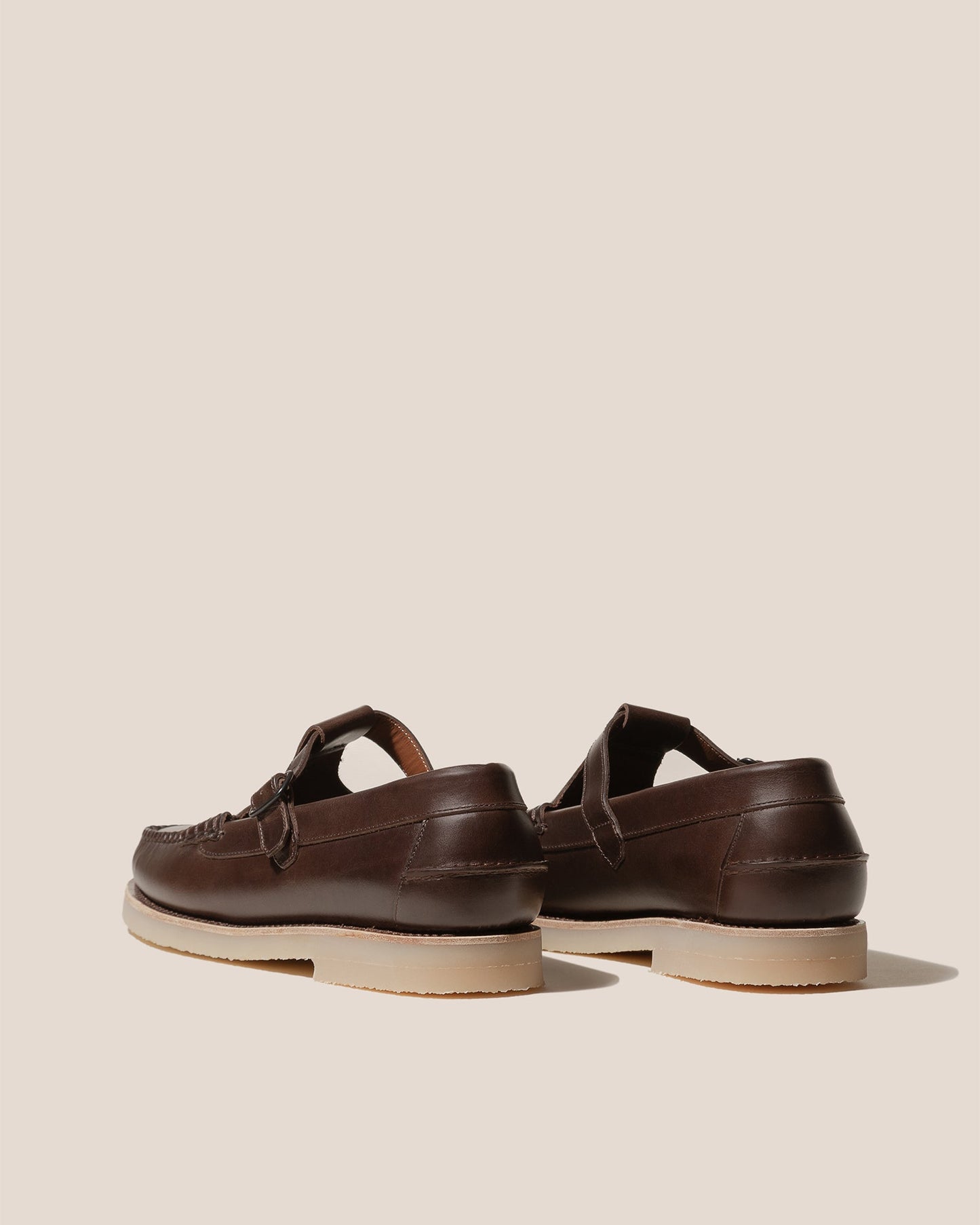 ALBER RUBBER VEG TAN - T-bar Loafer - Hereu Men