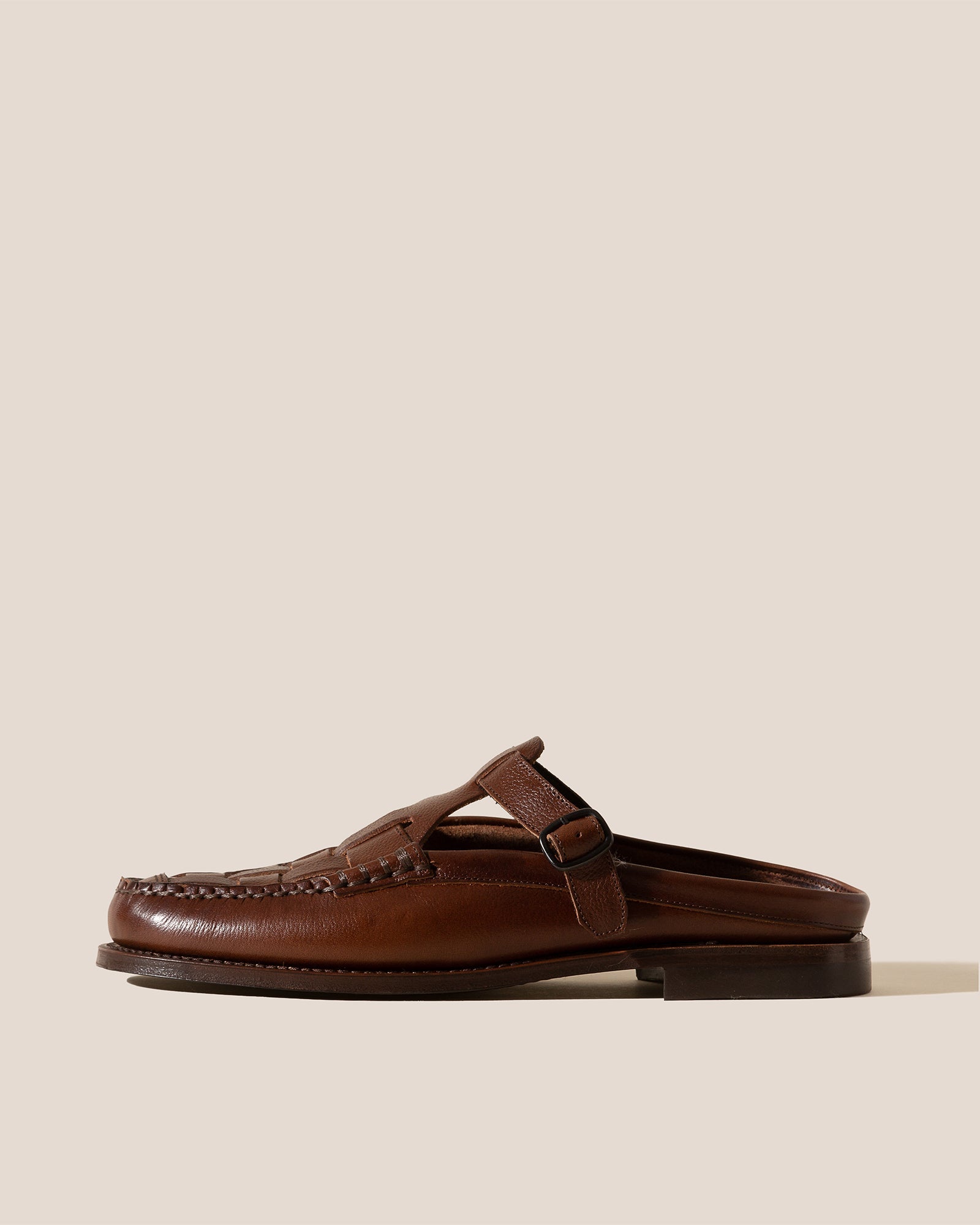 FERRIOL MULE - Woven T-bar Mule Loafer - Hereu Men
