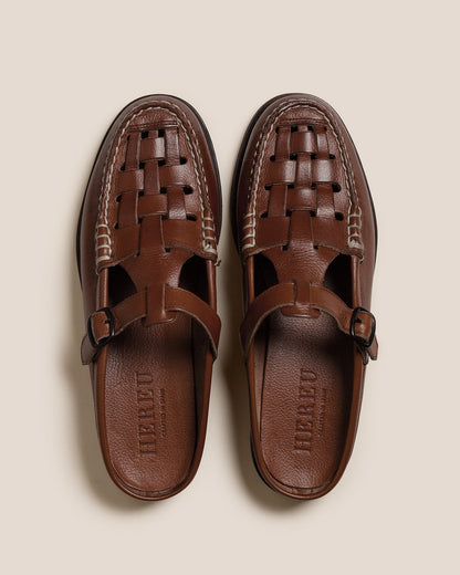 FERRIOL MULE - Woven T-bar Mule Loafer - Hereu Men