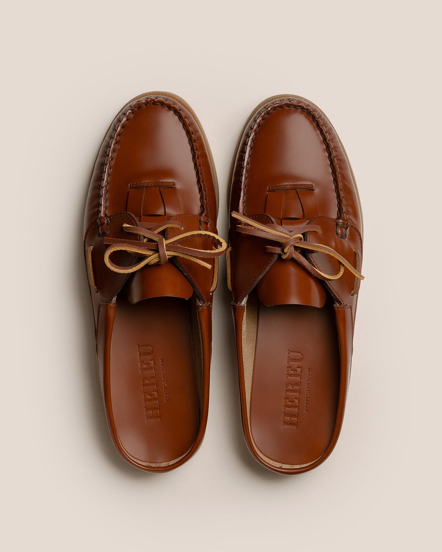 SALER MULE NAUTIC - Mule Lace-up Loafer - Hereu Men